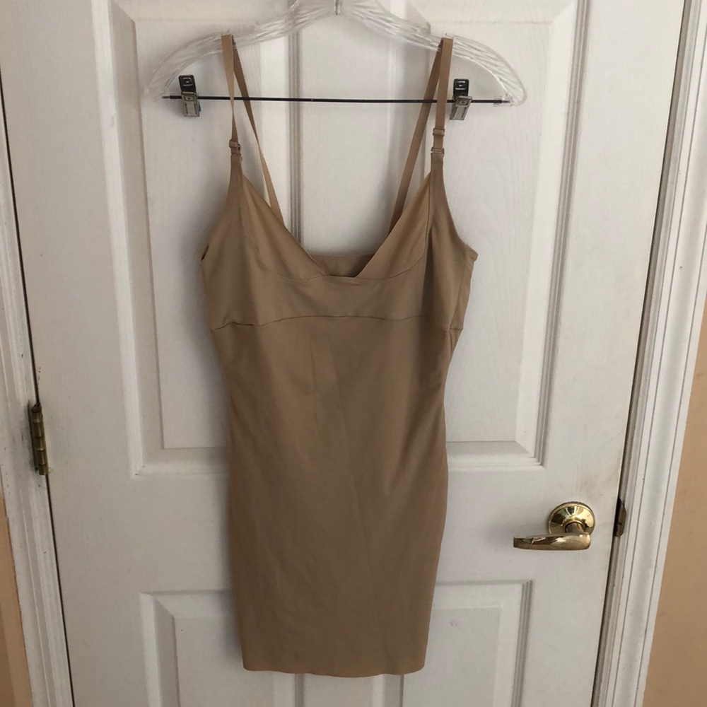 Flexees by Maidenform beige shape wear size xl